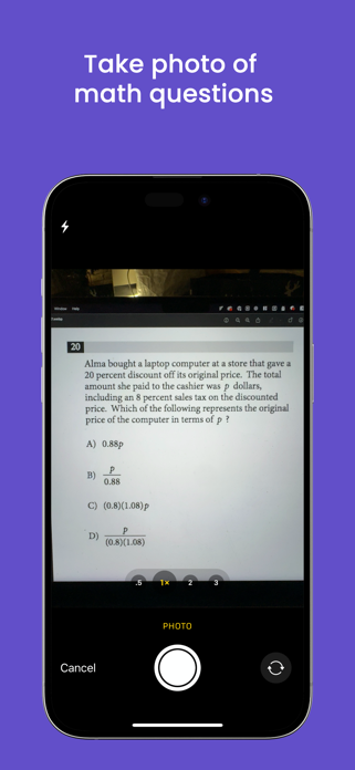 MathAI - Capture and Solve Screenshot 2 of 5