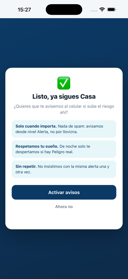 amaru: alertas de lluvia 的 App Store 截图 6