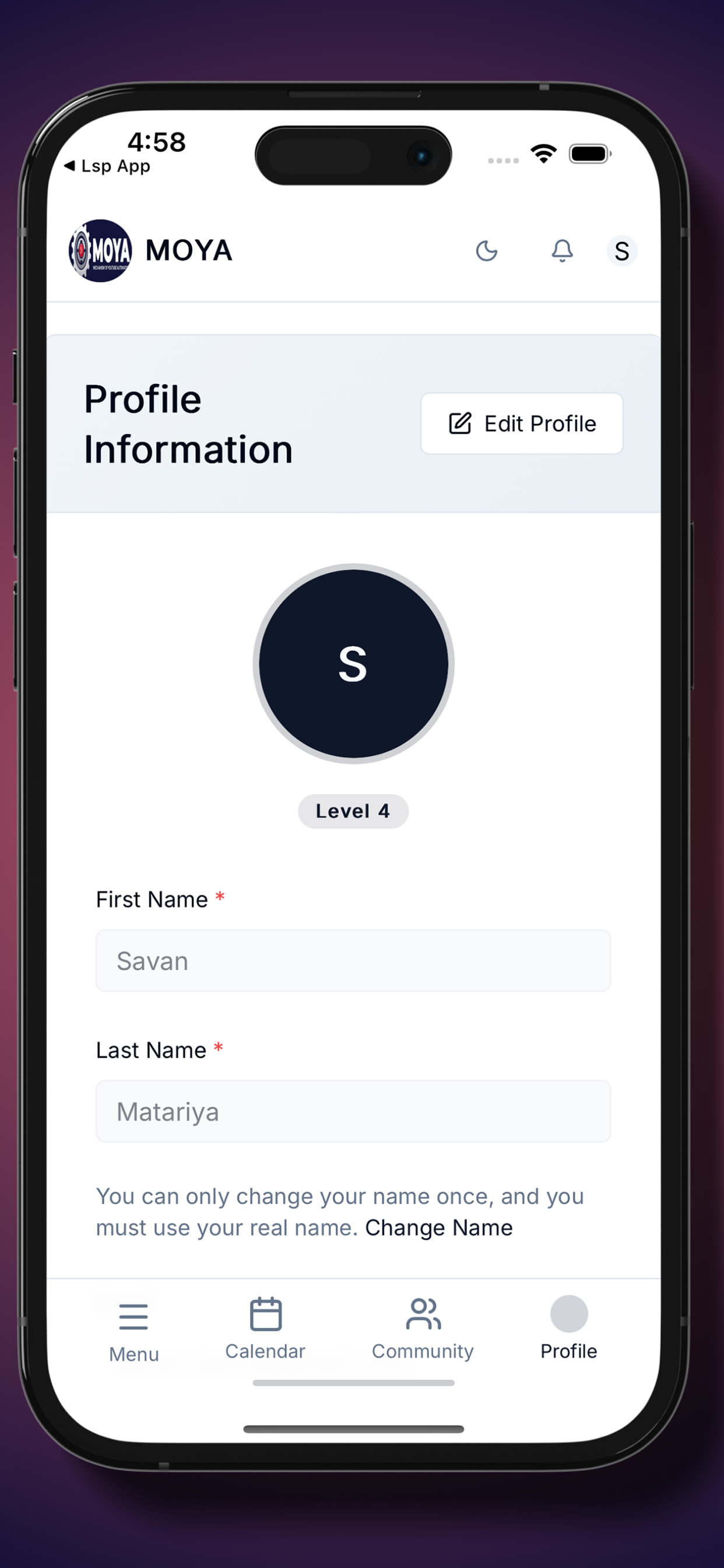 Moya Community screenshot 3