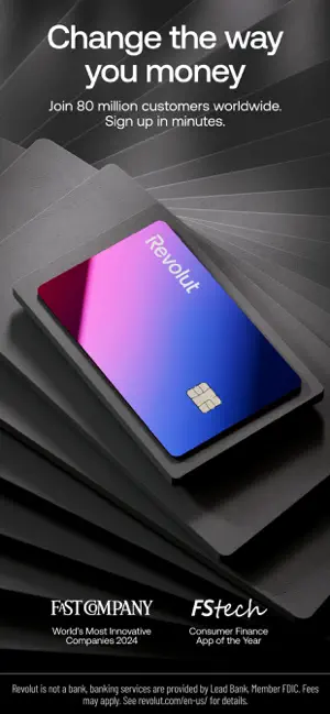 Revolut: send, spend, and save screenshot 1