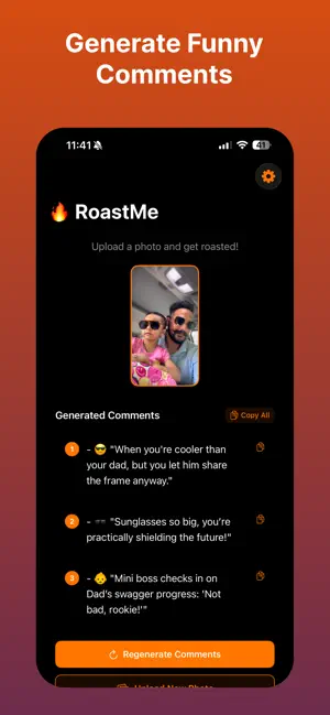 Roast Me! screenshot 1