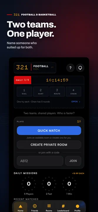 321: Football & Basketball screenshot 1