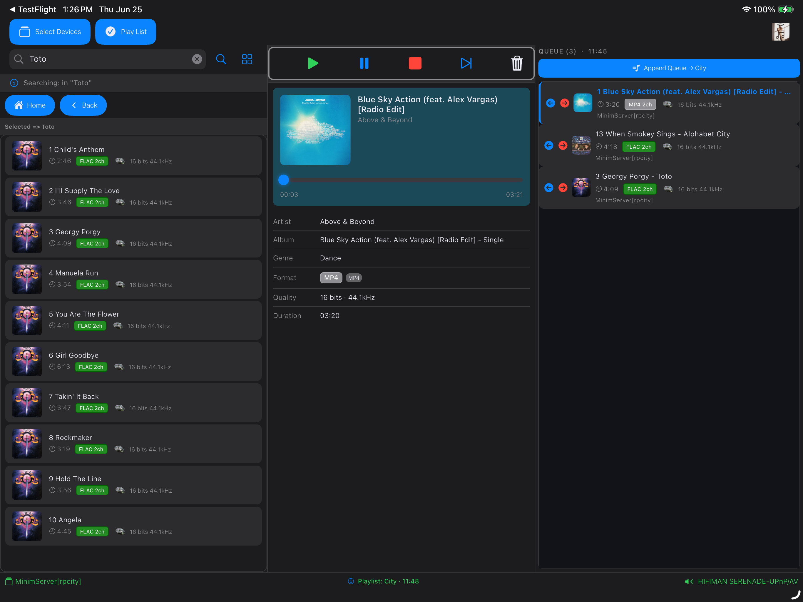 DLNA Music Controller screenshot 8
