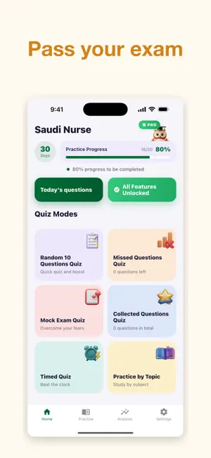 Saudi Nurse SNLE Exam Prep screenshot 1