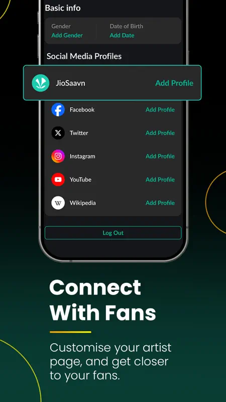 JioSaavn ArtistOne screenshot 5 of 6