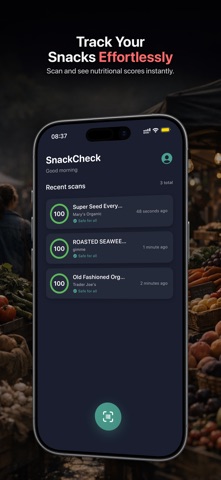 Snack Check: Kids Food Scanner screenshot