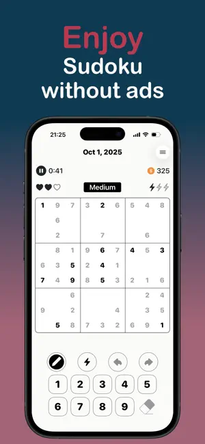 Sudoku: Daily & Offline screenshot 1
