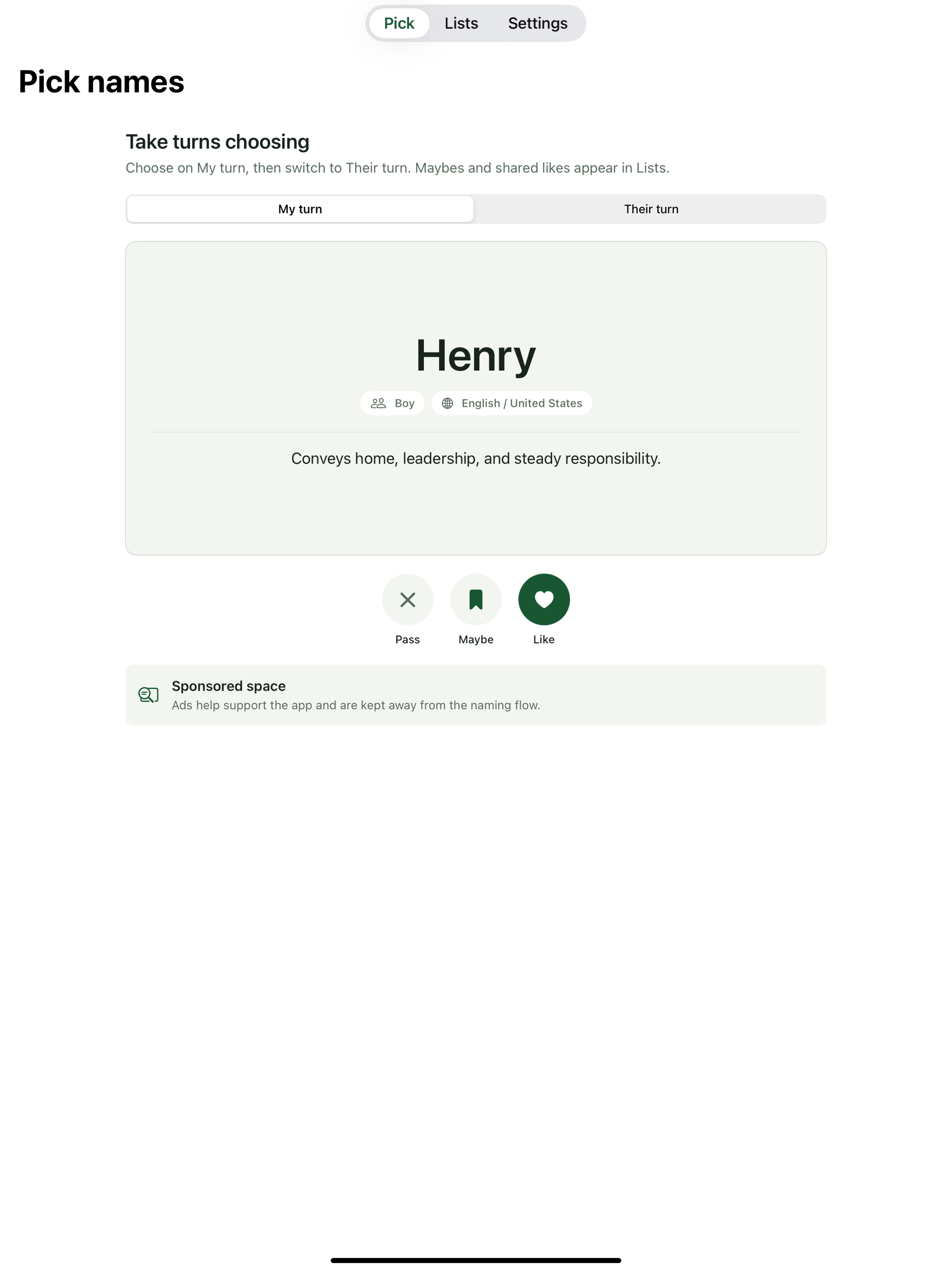 Baby Names Matcher screenshot 6