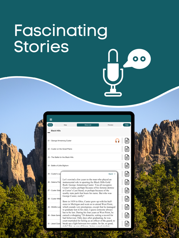 Dakota: Black Hills Tour Guide iPad screenshot 5 - Travel app