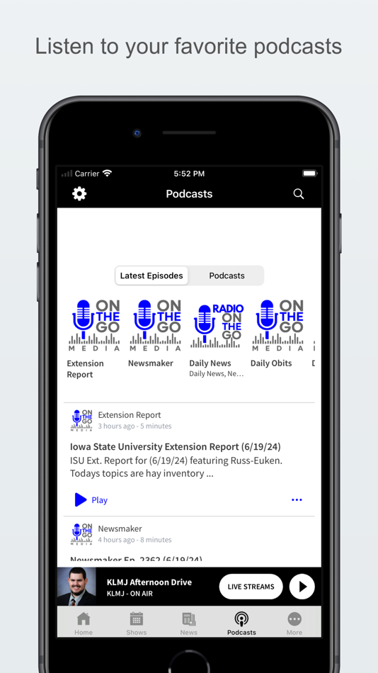 #4. RadioOnTheGo (iOS) By: OnTheGoMedia, Inc.