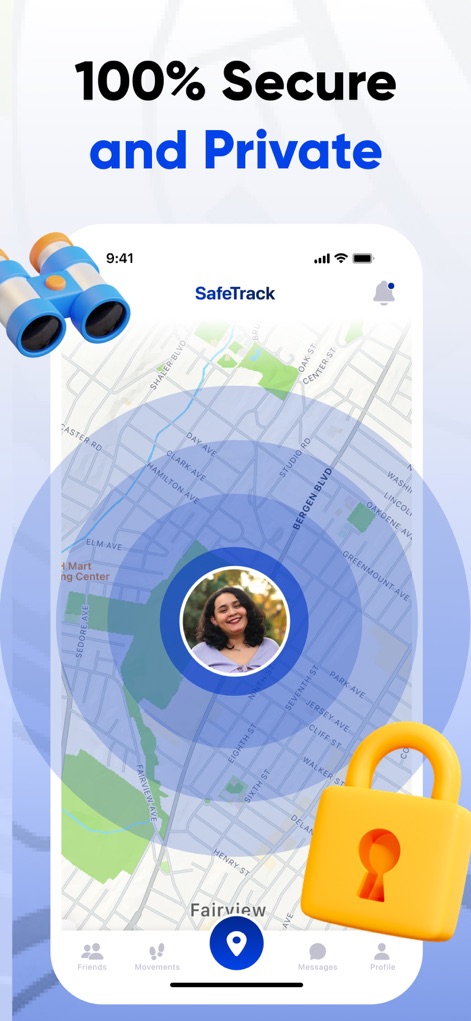 Location Tracker By Safe Track - Social Networking App | MWM