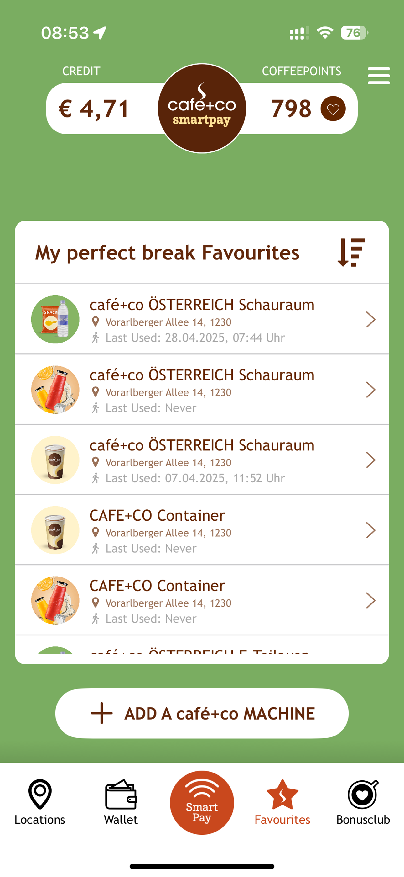 café+co SmartPay
