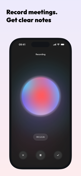 Nami: AI Voice Notes Screenshot 1 of 7