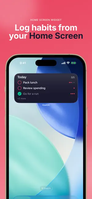 Goal OS: Goal & Habit Tracker screenshot 4