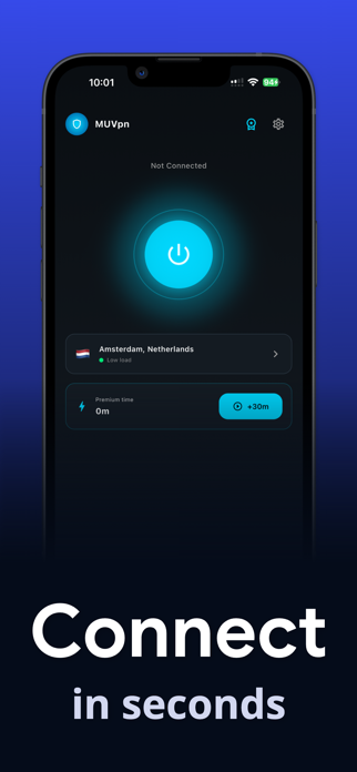 MUVpn: Fast Secure VPN Screenshot 1 of 6