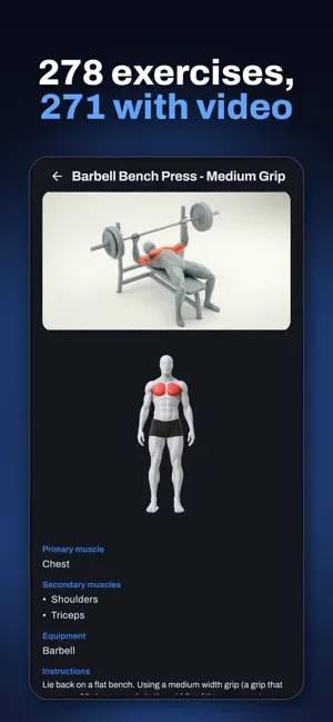 GiFit: Workout & Calorie Log screenshot 2