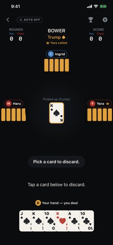 Bower: Euchre Screenshot 4 of 6