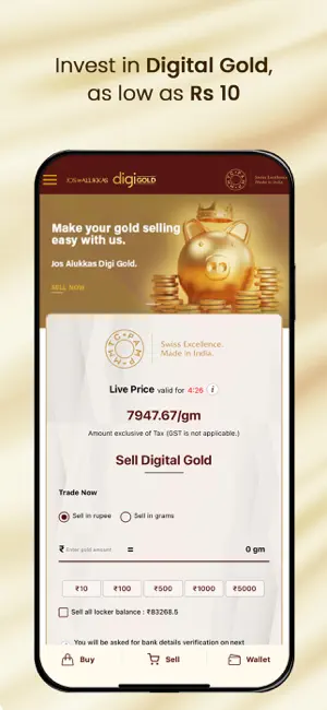 Jos Alukkas Digi Gold screenshot 3