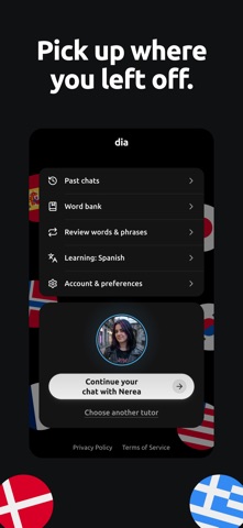 dia: AI Language Tutor Screenshot 8 of 9