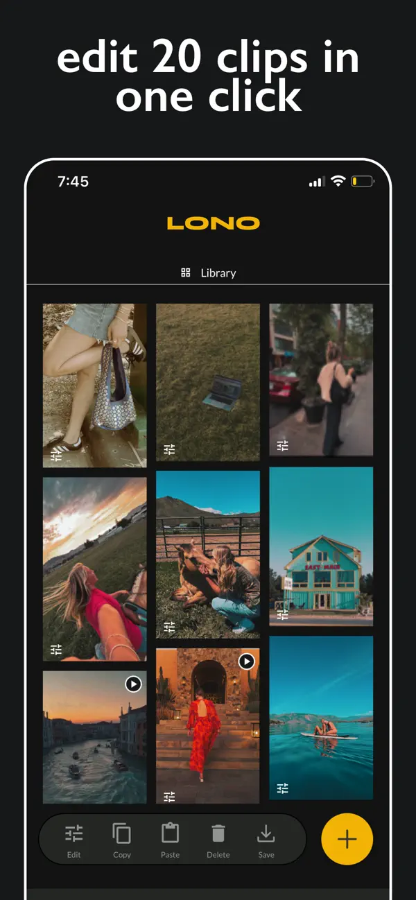 #6. Lono: Reels Maker & Pic Editor (iOS) Podle: BLANK CANVAS DESIGNS PRIVATE LIMITED