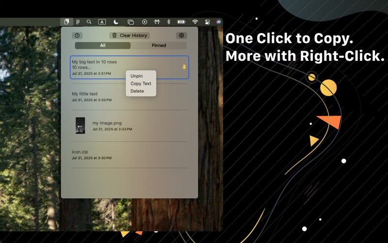 App screenshot
