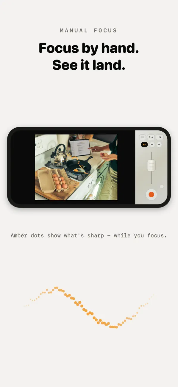 Screenshot #3 pour F54 - Manual Cinema Camera