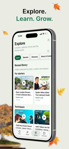 Bonsai Club iPhone screenshot