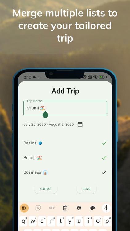 PackBuddy – Packing Lists screenshot-3