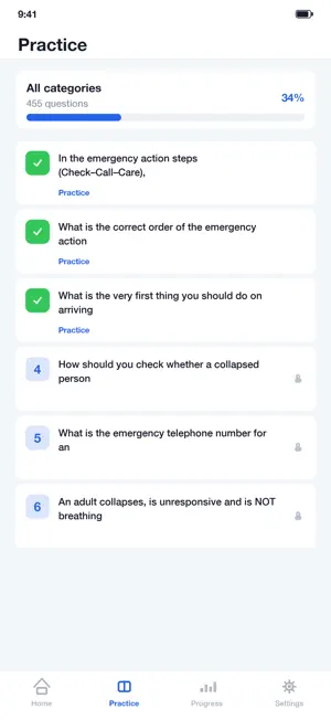 US First Aid CPR Test screenshot 2