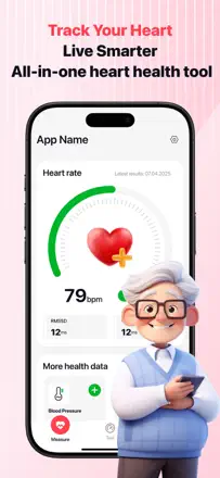 HeartSnap:Health Tracker : capture d’écran 1 sur 5