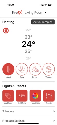 MyFlame Remote Control screenshot