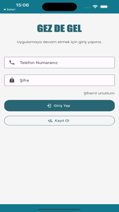 GezdeGel Screenshot