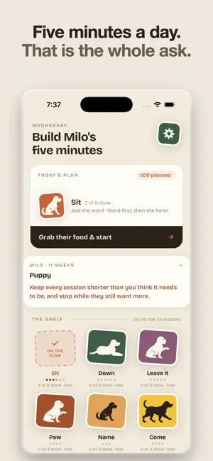 Smidge: Dog Training screenshot 1