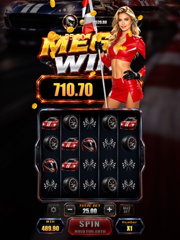 Racing Slots: Speed Chase iPad screenshot