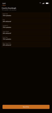 BreadLog - Baking Journal Screenshot 2 of 3