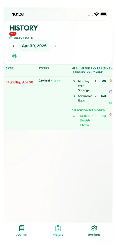 Fuel Tracker: Protein & Carbs screenshot 5