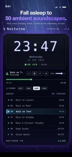 Nocturne FM screenshot 1