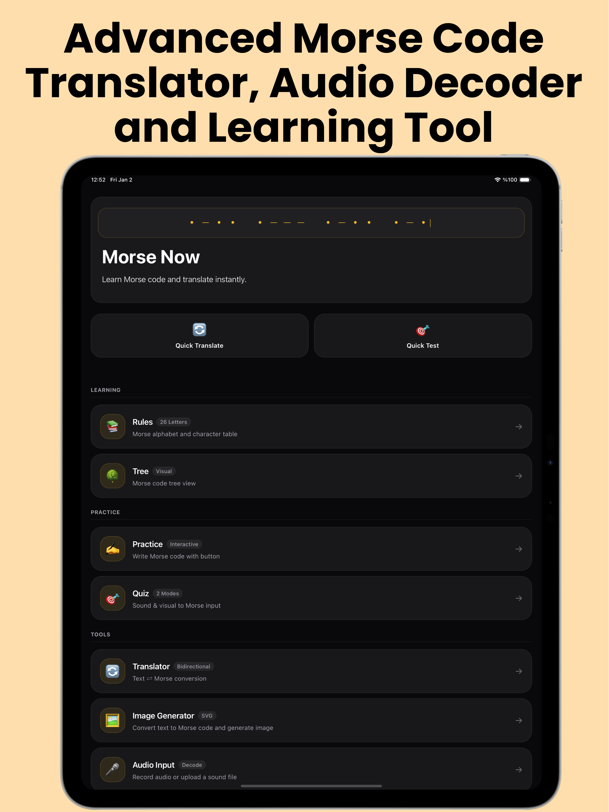 Morse Now screenshot 11
