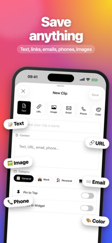 Clipboard: Copy Paste Widget Screenshot 5 of 6