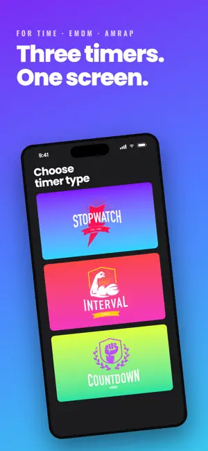 Fury – Round & Interval Timer screenshot 1