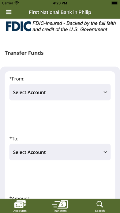 FNB in Philip Mobile Screenshot