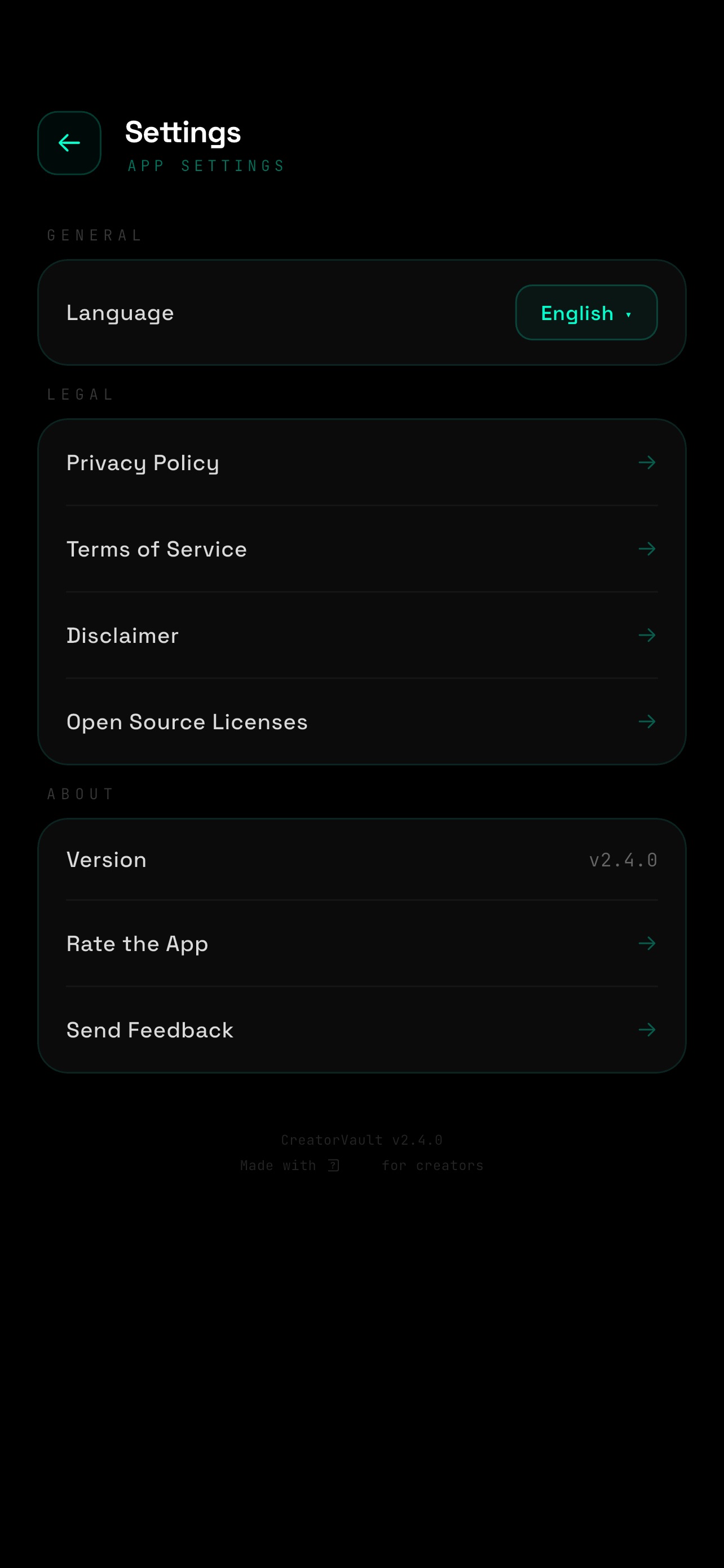 Screenshot 3 of CreatorVault: Revenue Calc