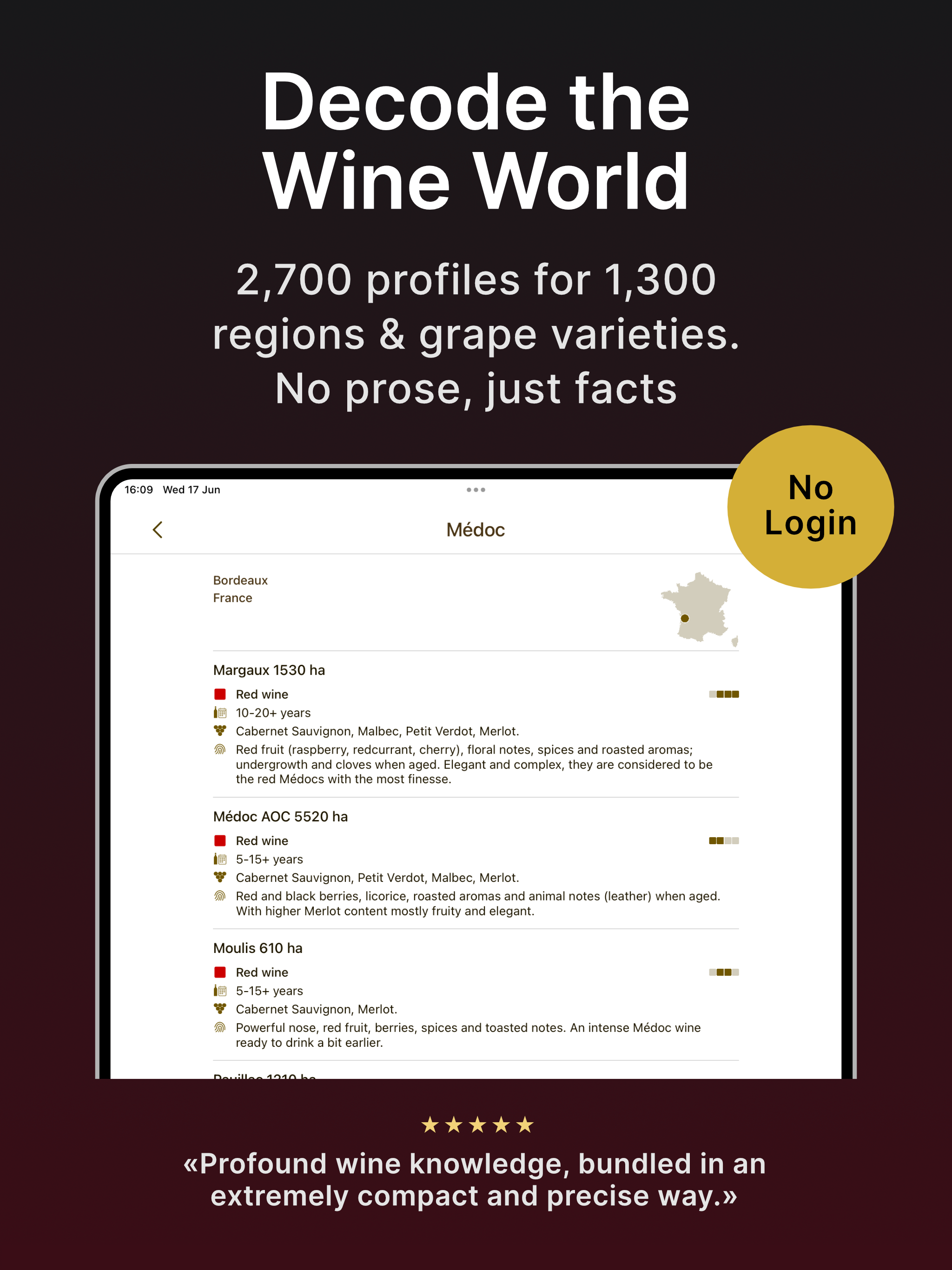 Wine Profiles & Vine Varieties screenshot 8