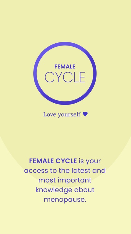 Female Cycle - Love yourself
