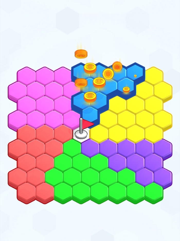 Hexa Color Flood