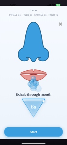 Slow Breath - Breathwork iPhone screenshot