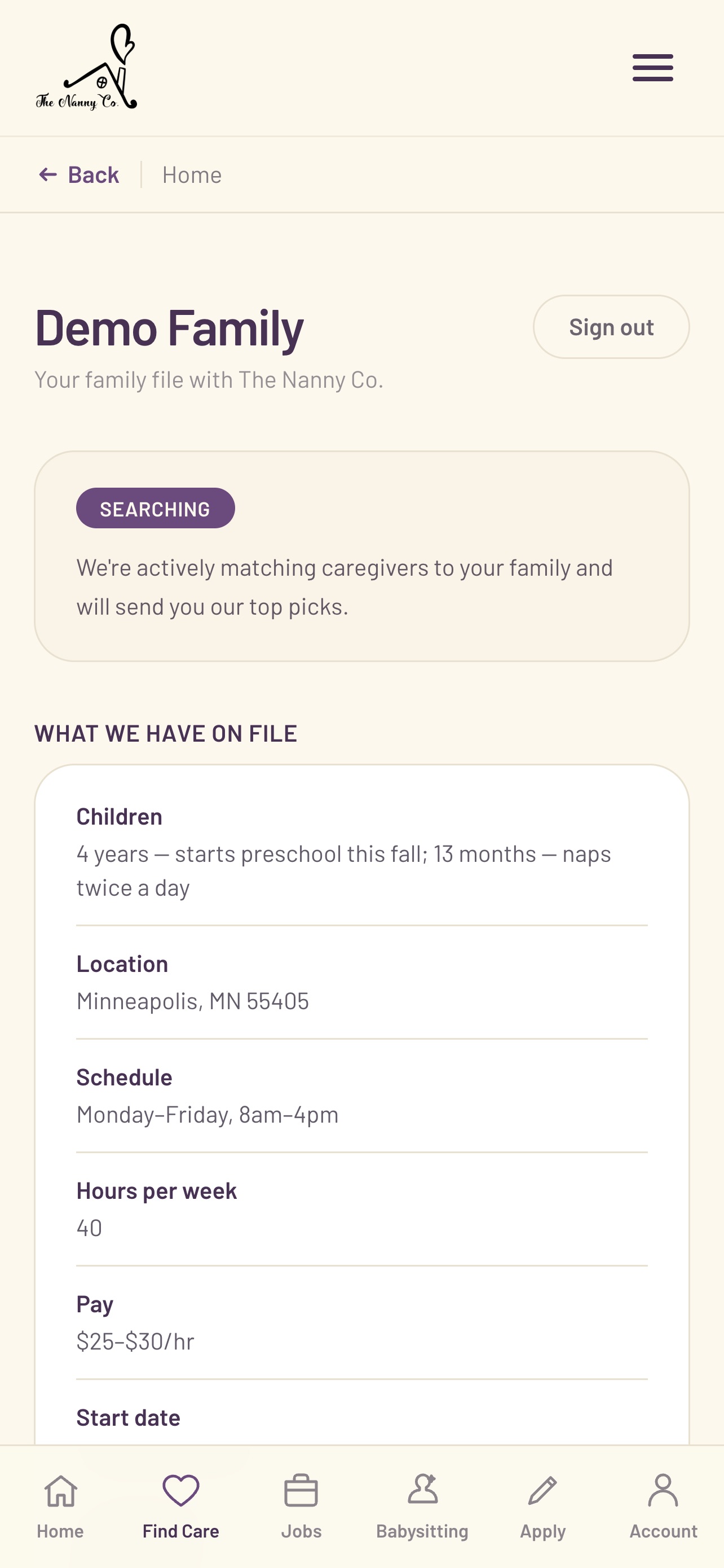Screenshot 4 of The Nanny Co.