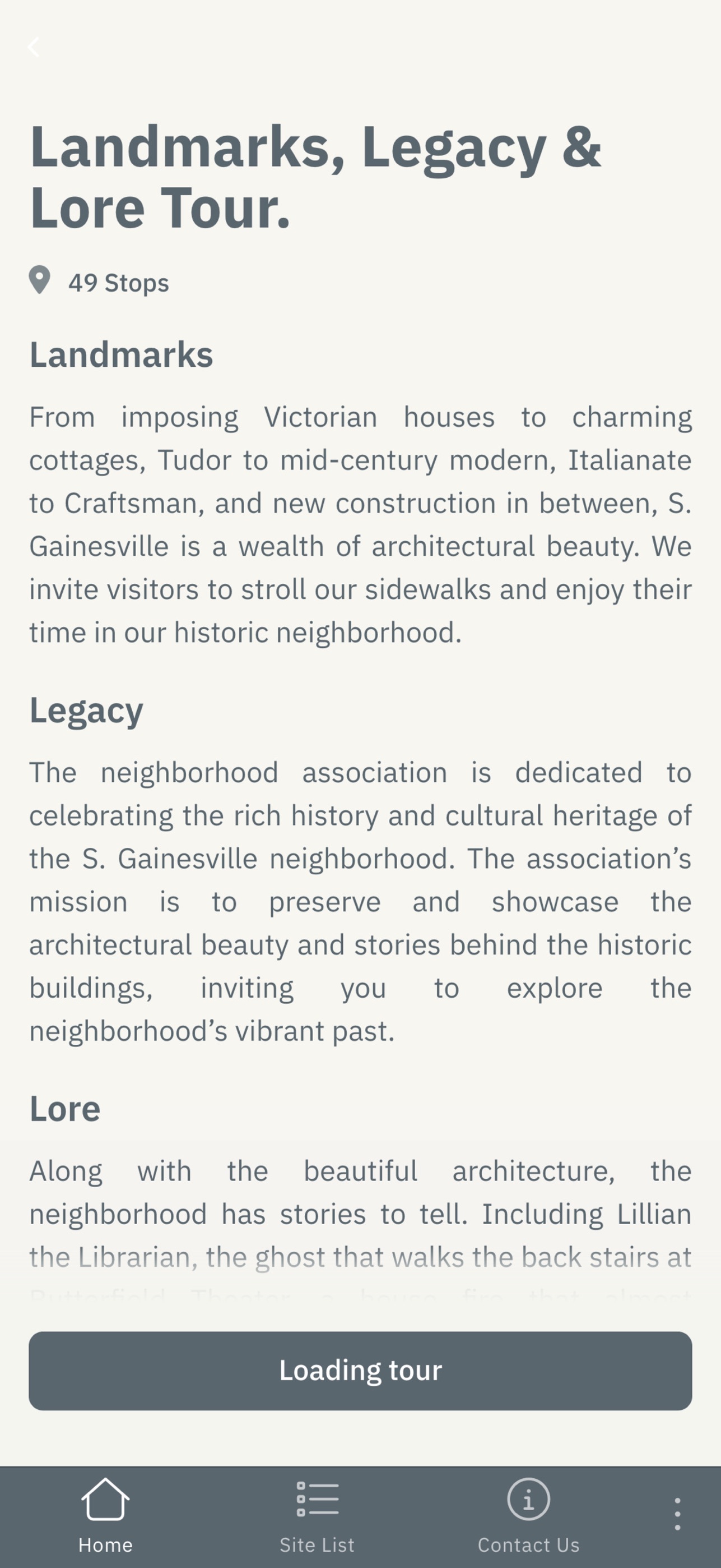Screenshot 2 of Visit Historic Gainesville, TX