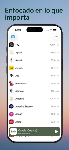 Radios Ecuador - AM y FM screenshot