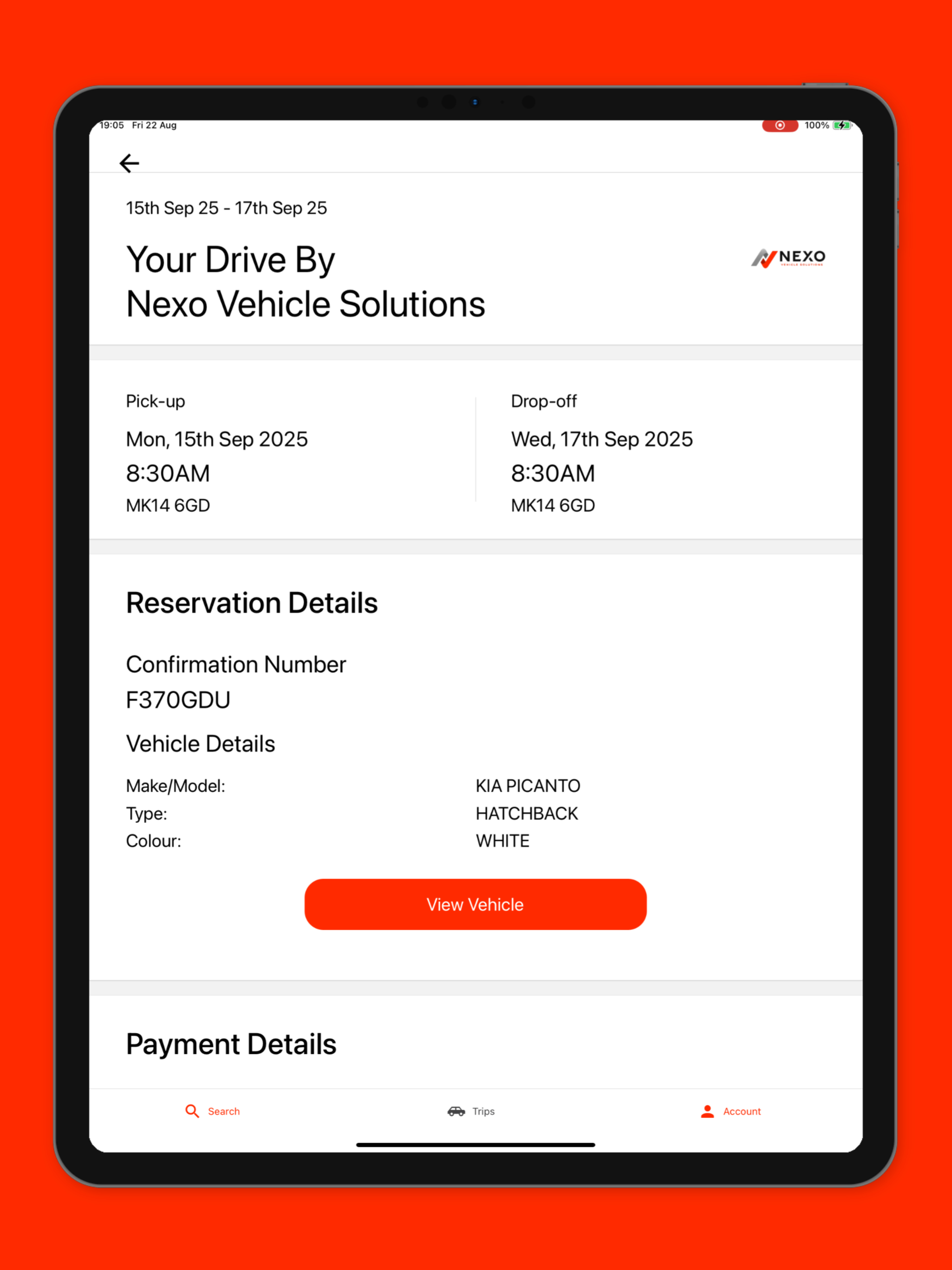 Nexo Vehicle Solutions screenshot 20